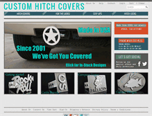 Tablet Screenshot of customhitchcovers.com